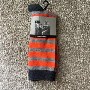 Men's Striped Socks NWT Size 10-13